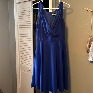 Blue dress